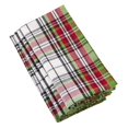 thumbnail image 1 of SARO 8051.M20S 20 Po Carré Hensel Classique Plaid Design Coton Serviette Multi Couleur - Lot de 4, 1 of 1
