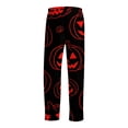thumbnail image 4 of Satingcolo Halloween Pajama Pants for Men Printed Pajama Bottoms Drawstring Lounge Pants Sleepwear, 4 of 7