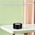 thumbnail image 4 of CIMAXIC Wedding 1 Roll Gift Ribbon: Polyester Wide Wrapping Ribbon For Gift Wrapping Diy Crafts Floral Arrangements - Wedding Holiday Party Embellishments Present Packaging Supply, 4 of 4
