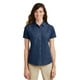 thumbnail image 1 of Port & Company? - Camisa vaquera econ?mica de manga corta para mujer. LSP11 Puerto & Compa??a LSP11, 1 of 1
