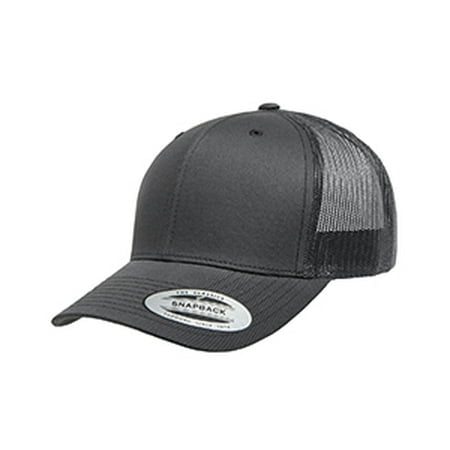 Adult Retro Trucker Cap - CHARCOAL - OS