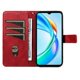 thumbnail image 2 of For Honor X5b X5b Plus Leather Case Geometric Line Wallet Phone Cover - Black, 2 of 5