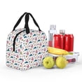 thumbnail image 5 of Picia Sea Turtle Printed Lunch box Lunch bag for Men Women Large Capacity Lunchbox Reusable Lunch Bags Insulated Lunch Bag Lunch Box Cooler, 5 of 6