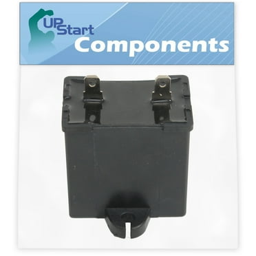 W10662129 Refrigerator and Freezer Compressor Run Capacitor Replacement for Whirlpool ET14ZKXWN00 Refrigerator - Compatible with 2169373 WPW10662129 Run Capacitor - UpStart Components Brand