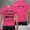 Hot Pink, variant on Men’s Summer Custom Photo T Shirt for Everyday Casual Wear - Short Sleeve Tee for Picture Printing Idea Comfortable and Stylish