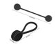 thumbnail image 2 of unbranded 10Ud Organizador De Cables De Silicona Negro Reutilizable Con Para Electrónicos, 2 of 7
