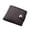 Coffee, variant on Fashion Men's Slim ID Short Wallet with Secure Hasp Clutch Bag and Multiple Organized Card Slots
