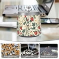 thumbnail image 6 of Yayeee Ashtray with Lid for Cigarette Smokeless Stainless Steel Home Ash Holder, Small Strawberry Pattern, 6 of 7