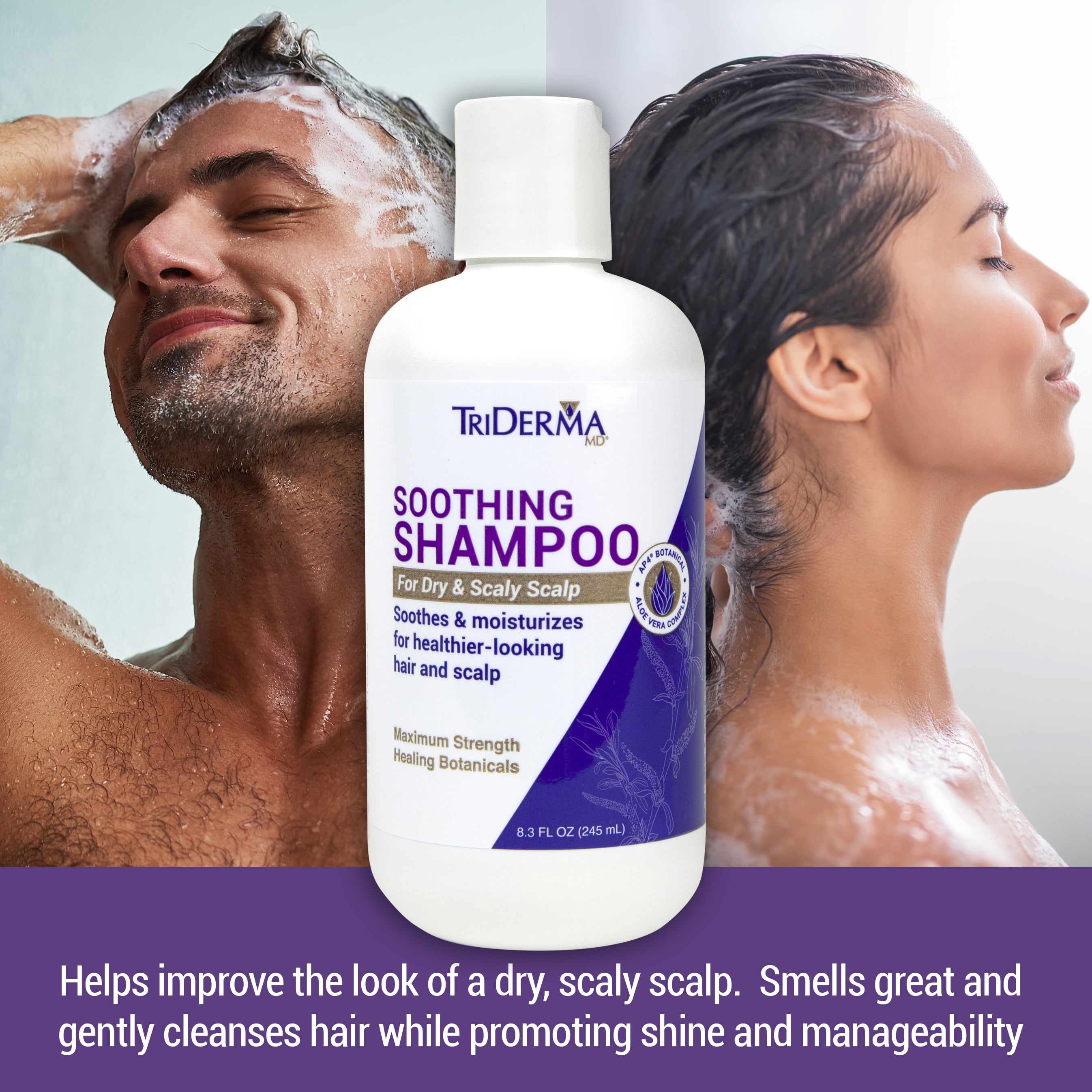 TriDerma Soothing Shampoo Value 4-Pack