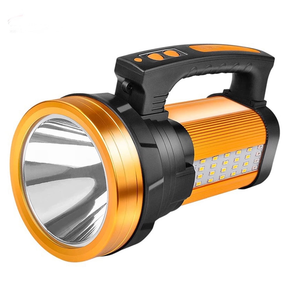 PORTABLE SUPER BRIGHT RECHARGEABLE LED SPOTLIGHT TORCH FLASHLIGHT 5W 