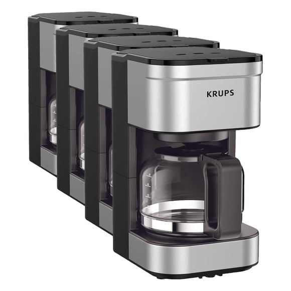 Cafetera KRUPS Simply Brew de Acero Inoxidable para 5 Tazas