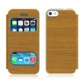 thumbnail image 1 of FOR IPHONE 5 / 5S / SE POUCH WITH WINDOW CAMEL LUXMO No, 1 of 4