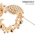 thumbnail image 3 of FOMIYES Stylish Rhinestone Leaf Brooch Pin for Women’s Fashion Accessories and Elegant Outfits, 3 of 5
