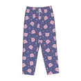 thumbnail image 4 of Goofa Cute Pig Printed Soft Pajama Pants for Women, Wide Leg Comfy Casual Lounge Yoga Pants-XX-Large, 4 of 9