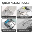 thumbnail image 4 of IX INOXTO Mochila de hidratación, mochila de agua ligera con vejiga de hidratación de 2 litros para hombres y mujeres, chaleco de hidratación para correr, senderismo, ciclismo, carrera, escalada (gris, 4 of 5