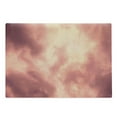 thumbnail image 1 of Coral Cutting Board, Majestic Evening Sky Cloudscape Soft Dreamy Moody Abstract Dramatic, Decorative Tempered Glass Cutting and Serving Board, Large Size, Coral Dark Coral, by Ambesonne, 1 of 1