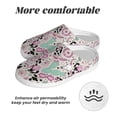 thumbnail image 6 of Xecao West Cowgirl Disco Print Cotton Slippers Fuzzy Warm Cozy Slippers Non Slip House Slippers For Indoor Outdoor Cotton Slippers House Slippers-13, 6 of 7