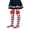 Dark Sapphire, variant on Girl Christmas Thigh High Socks Striped Teen Girls Over the Knee Long Socks with Bowknot Holiday Knit Stockings Gift