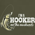 thumbnail image 3 of CafePress - Hooker On The Weekends Fishing T Shirt - Men's Classic Graphic Cotton T-Shirt, 3 of 4