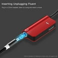 thumbnail image 2 of SHISUYAN Type C to 3.5mm Adapter 2 in 1 Headphone Professional Converter Adapter, 2 of 9