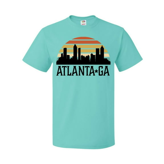 Inktastic Atlanta Georgia Skyline Vintage T-Shirt