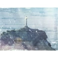 thumbnail image 2 of Villa, Mlli 32x25 Black Ornate Wood Framed with Double Matting Museum Art Print Titled - Look Above, 2 of 4