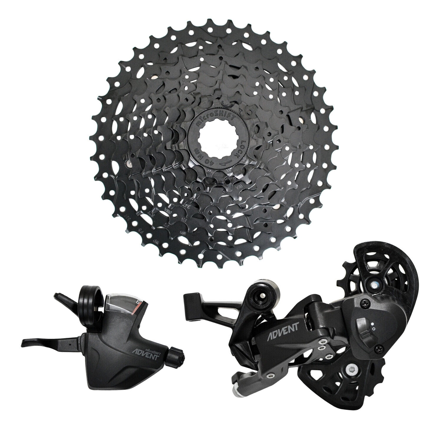 microSHIFT ADVENT Super Short 1×9 Spd Groupset Real MTB Drivetrain for 20″ Wheel #MIS2759 Sansujyuku sansujyuku.com