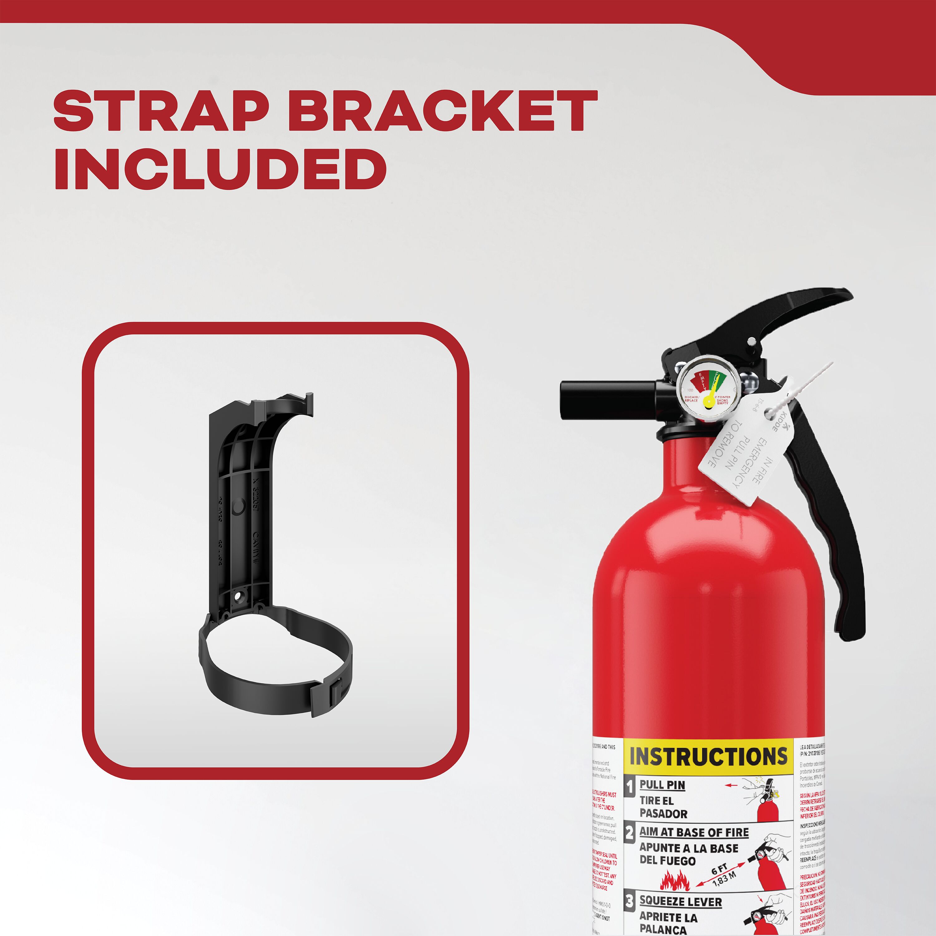 Kidde Basic Home Fire Extinguisher 2 Pack, ABC-Rated photo 6
