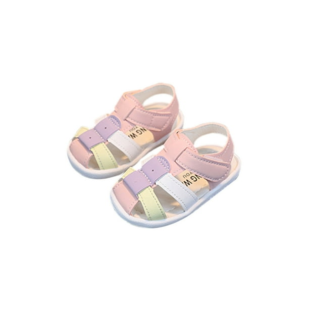 Pink store walking sandals