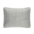 thumbnail image 3 of Chic Home Cassidy 7-Piece Striped in Quilt Set, Queen, Gray, 3 of 6