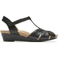 thumbnail image 2 of Women's Rockport Cobb Hill Hollywood Pleated T Strap Sandal, 2 of 6