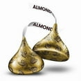 thumbnail image 4 of Hershey's Kisses Milk Chocolate with Almonds Candy - Share Pack - 10 oz- Pack of 2, 4 of 6