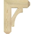 thumbnail image 3 of Ekena Millwork 4"W x 14"D x 18"H Westlake Craftsman Rough Sawn Bracket, Douglas Fir, 3 of 4