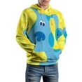 thumbnail image 6 of Blue'S Clues Mens Womens Novelty Hoodie 3D Print Pullover Hooded Long Sleeve Sweatshirts Tops Blouse with Pocket, 6 of 8
