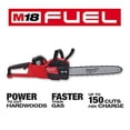thumbnail image 3 of Milwaukee Electric Tools MLW2727-21HD M18 Fuel 16 in. Chainsaw Kit, 3 of 4