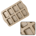 thumbnail image 3 of Mini molde para pan antiadherente, mini molde para pan de acero al carbono 8 cavidades, no tóxico y fácil limpieza, 3 of 5