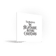 thumbnail image 4 of Gallery Pops Disney Tim Burton's The Nightmare Before Christmas - Logo Wall Art, Unframed Version, 12" x 12", 4 of 5