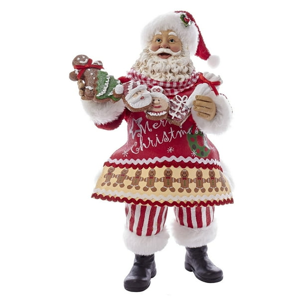 Kurt Adler 11 in. Fabriche Gingerbread Santa