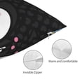 thumbnail image 7 of Kuromi and My Melody Throw Pillow Cover Decoration Pillow Case Cushion for Home Sofa Couch Queen Size 20x30 Inch, 7 of 7