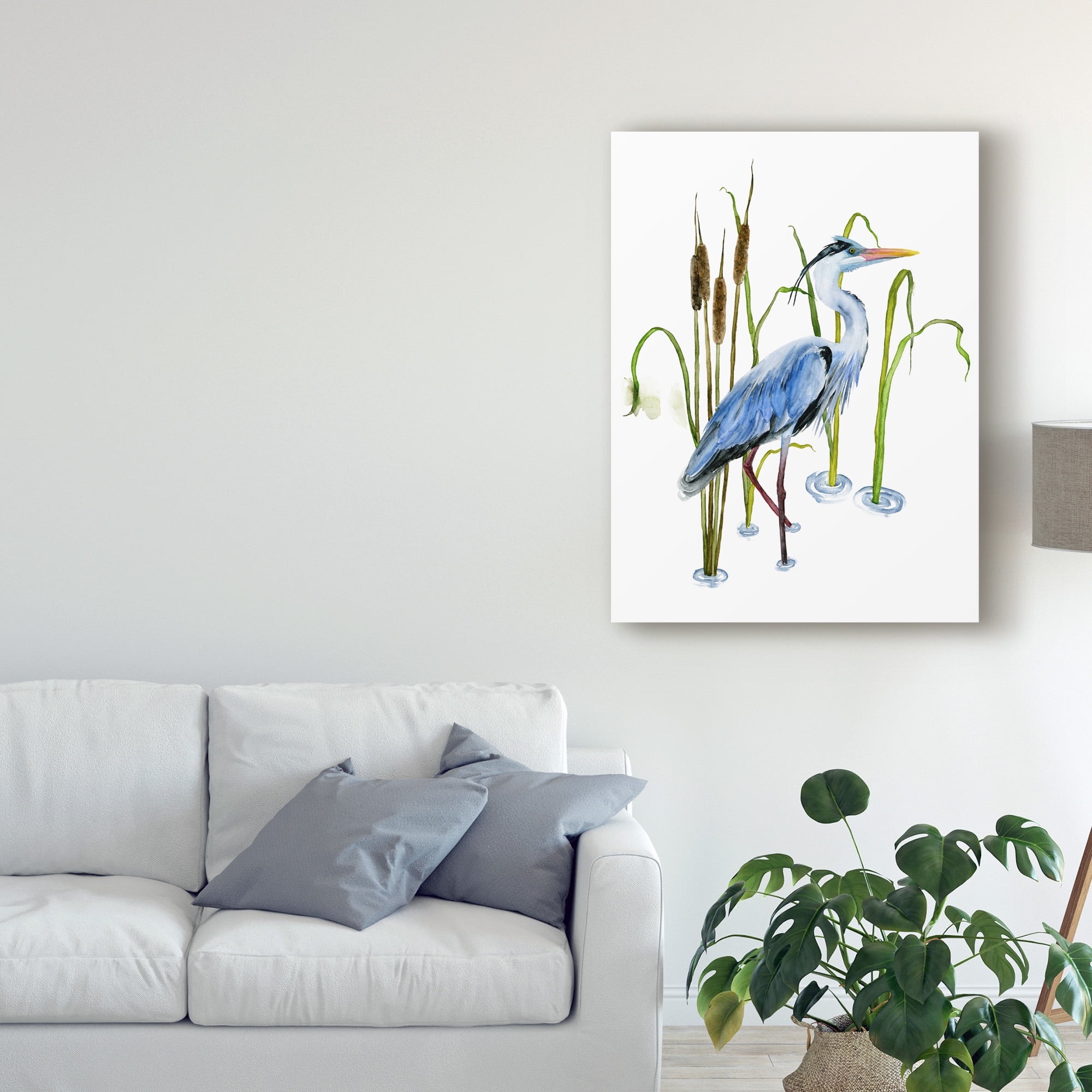 Trademark Fine Art 'At the Pond II' Canvas Art by Melissa Wang