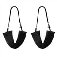 thumbnail image 1 of 2X Almohada para el Cuello de Viaje Que Se Puede Rellenar con Ropa,Almohada para Cuello Rellenable para Viajar,Almohada para el Cuello Rellenable con Almacenamiento Adicional Negro, 1 of 5