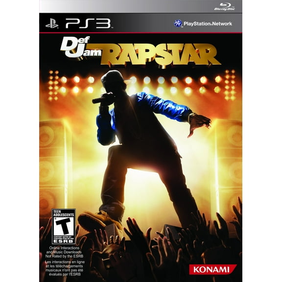 Open Box Def Jam Rapstar (software), Konami, PlayStation 3, 083717201991