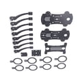 thumbnail image 4 of Kit de armazón de cuadricóptero, kit de armazón de drone F450 Kit de armazón de cuadricóptero Estructura de avión multirotor con ejes construido para el futuro, 4 of 12