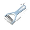 thumbnail image 2 of 2 In 1 Household Y Peeler Potato Peeler & Potato Slicer Stainless Steel Vegetable Peeler Fruit Peeler Vegetable Chopper Vegetable Slicer Kitchen Gadgets, 2 of 5