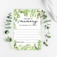 thumbnail image 2 of Koyal Wholesale Share a Memory Cards, Greenery Foliage Cards for Wedding, Baby Life Memories, 4" x 6", 52-Pk, 2 of 5