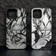 thumbnail image 2 of Comics d-dragon Ball Saiyan para Apple iPhone 15 14 13 12 11 XS XR X Pro Max Plus funda de teléfono colorida plateada, 2 of 5
