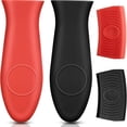 thumbnail image 1 of Support de Poignée en Silicone et Support de Poignée d'Assistance Poêle en Fonte Couvercle de Poignée en Silicone, 1 of 6