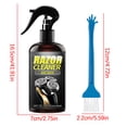 thumbnail image 3 of Sokhug Electric Shaver Cleaning Solution 260ml with Brush, Universal Razor Cleaner for Oil Debris Removal, Maintenance Kit, 3 of 9