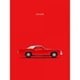 thumbnail image 3 of Rogan, Mark 12x14 Black Modern Framed Museum Art Print Titled - Mercury Cougar 1973, 3 of 5