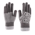 thumbnail image 3 of Kamentoy Winter Gloves - Women's Winter Gloves, Warm Touchscreen gloves Women Men, Knit gloves for Cold Weather, 3 of 6
